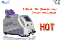 300W E-terang IPL RF Kecantikan Equipment untuk menghilangkan pigmen, mengencangkan, Hair Removal kulit