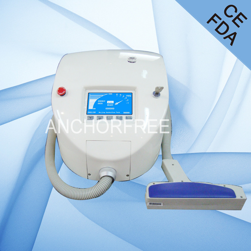 1064Nm rumah / 532nm q beralih Nd Yag Laser Tattoo Removal mesin, medis kecantikan peralatan disesuaikan